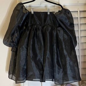 selkie caviar puff dress